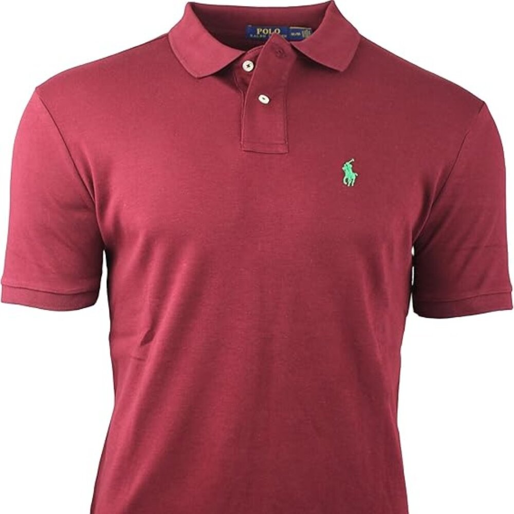 Polo Ralph Lauren Men's Polo Red Classic Fit  - Medium